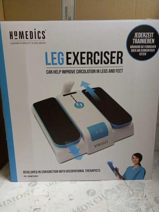 BOXED HOMEDICS LEG EXERCISER