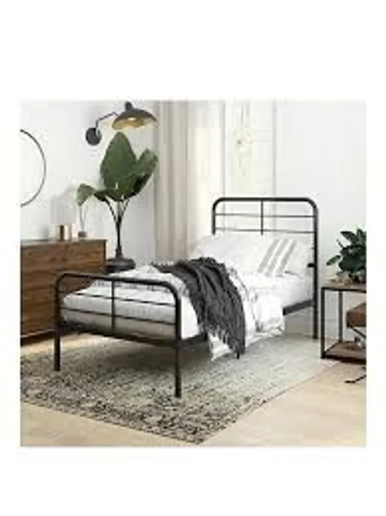 BOXED MILLIE METAL SINGLE BED FRAME - COLLECTION ONLY