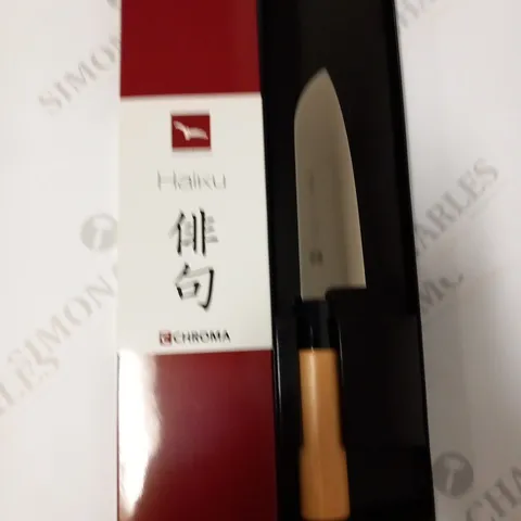 BRAND NEW BOXED CHROMA HAIKU H17 SMALL SANTOKU 14CM KNIFE