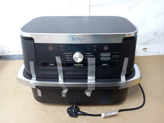 NINJA 10.4L FOODI FLEXDRAWER DUAL AIR FRYER IN BLACK AF500UK