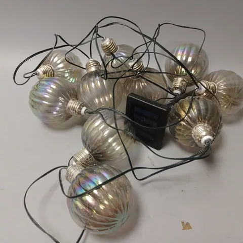 FIREFLY OPAL ORB SOLAR STRING LIGHTS