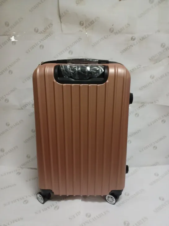 BOXED WHEELABLE SUITCASE - PINK