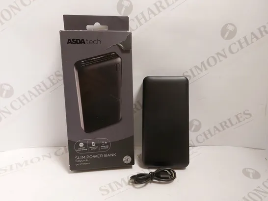 BOXED ASDATECH SLIM POWER BANK - 15000MAH