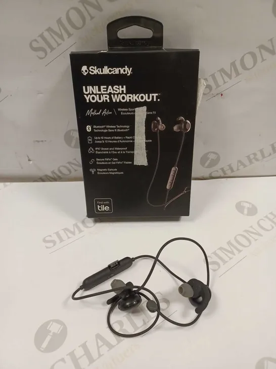 SKULLCANDY METHOD ACTIVE WIRELESS SPORT EARBUDS 