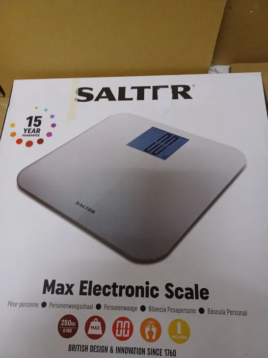 SALTER MAX ELECTRONIC SCALE