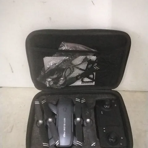 BOXED SKY GLOW PRO DRONE WITH STORAGE CASE 