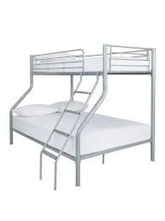 BOXED DOMINO TRIO BUNK BED - SILVER (2 BOXES)