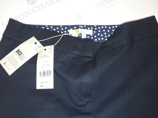 BODEN RICHMOND TROUSERS IN NAVY SIZE 8R