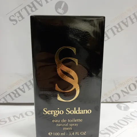 BOXED SERGIO SOLDANO EAU DE TOILETTE SPRAY MEN - 100ML