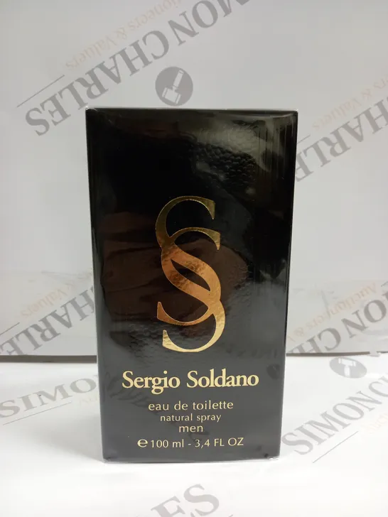 BOXED SERGIO SOLDANO EAU DE TOILETTE SPRAY MEN - 100ML