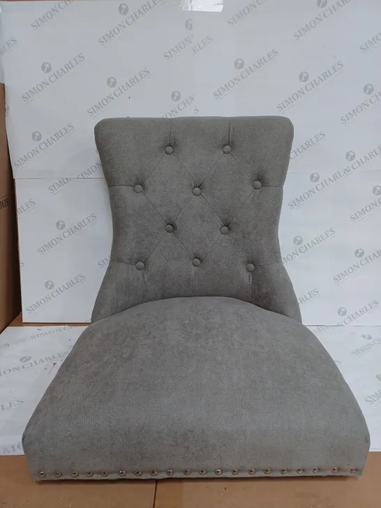 WARWICK CHENILLE PAIR OF STANDARD DINING CHAIRS RRP £199