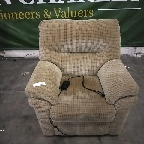 QUALITY BRITISH DESIGNED & MANUFACTURED G PLAN SEATTLE ELECTRIC RECLINING CHAIR KENDAL ANTIQUE FABRIC 