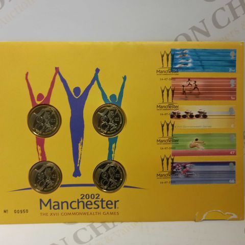 MANCHESTER 2002 COMMONWEALTH GAMES 4PC £2 COIN COLLECTION