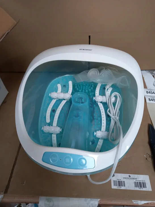 HOMEDICS SPA LUXURY FOOT SPA WITH HEATER