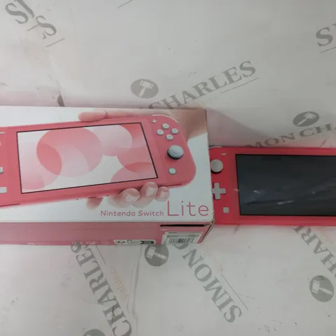 BOXED NINTENDO SWITCH LITE IN PINK