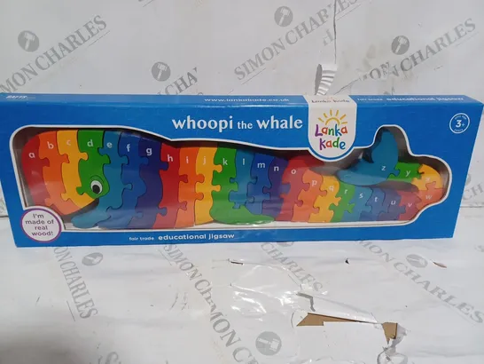 LANKA KADE WHOOPI THE WHALE  EDUCATIONAL JIGSAW AGES 3+