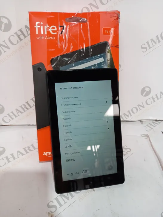 AMAZON FIRE 7 TABLET - BLACK