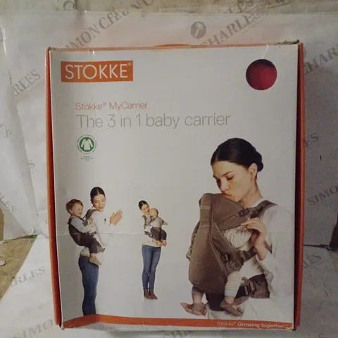 STOKKE MYCARRIER 3 IN 1 BABY CARRIER, RED