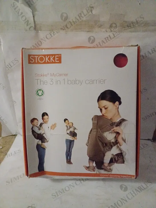 STOKKE MYCARRIER 3 IN 1 BABY CARRIER, RED