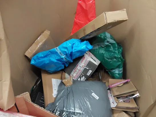 PALLET OF ASSORTED ITEMS INCLUDING: AIR FRYER, VACUUM CLEANER, ROBOT VACUUM, SUITCASE