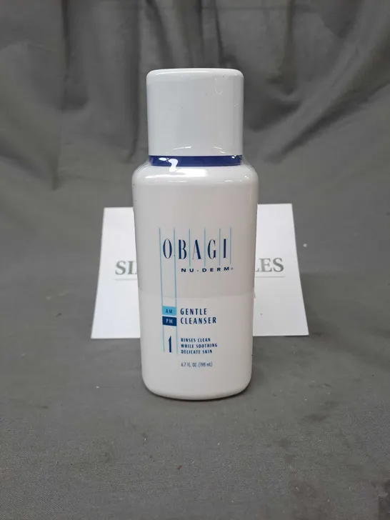 SEALED OBAGI NU-DERM GENTLE CLEANSER 198ML