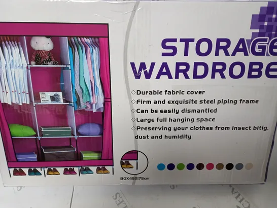 STORGAE WARDROBE IN BLACK 