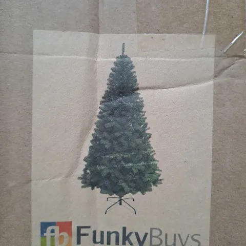 BOXED FUNKY BU7S 7FT ARTIFICIAL DECORATIVE COLORADO CHRISTMAS TREE