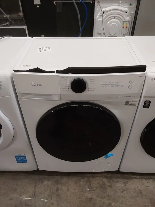 MIDEA 8KG FREESTANDING WASHING MACHINE IN WHITE, MODEL: MF20EW80WB