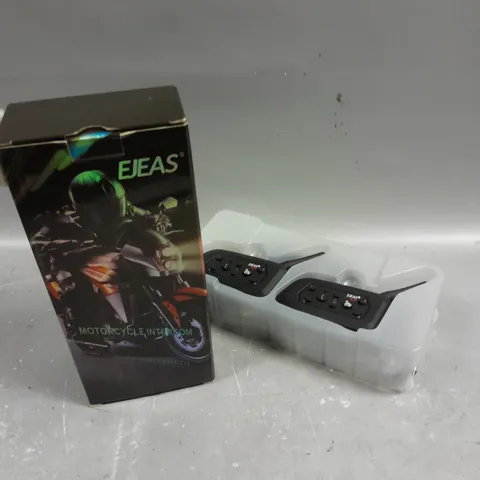 BOXED EJEAS MOTORCYCLE INTERCOM SYSTEM 