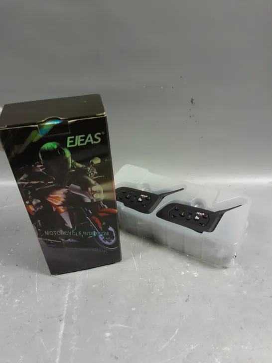 BOXED EJEAS MOTORCYCLE INTERCOM SYSTEM 