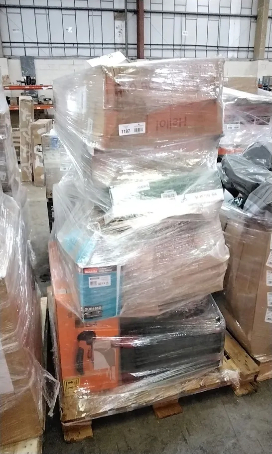 PALLET OF APPROXIMATELY 12 ASSORTED HOUSEHOLD AND ELECTRICAL PRODUCTS TO INCLUDE 