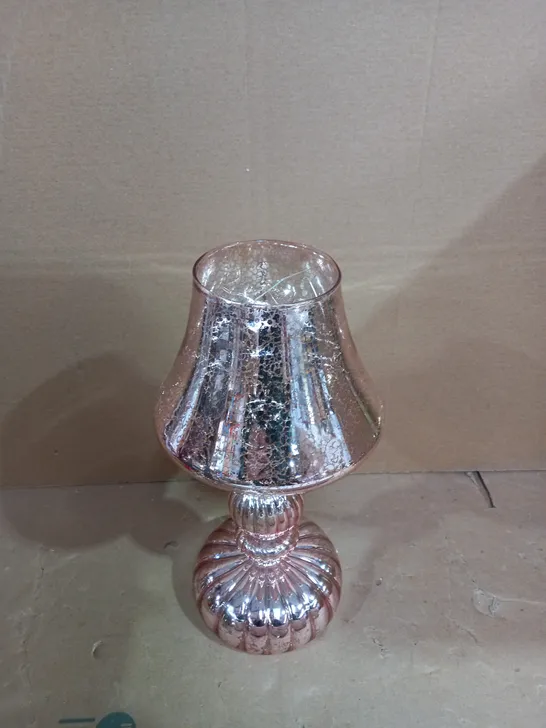 HOME REFLECTIONS PRE-LIT LED MERCURY GLASS LAMP