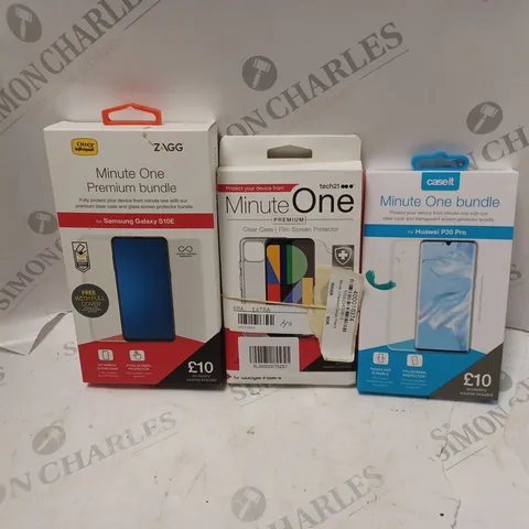 BOX OF ASSORTED PHONE ITEMS TO INCLUDE PHONE CASES