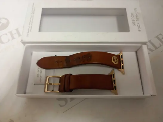 MICHAEL KORS LEATHER STRAP FOR APPLE WATCH RRP £89