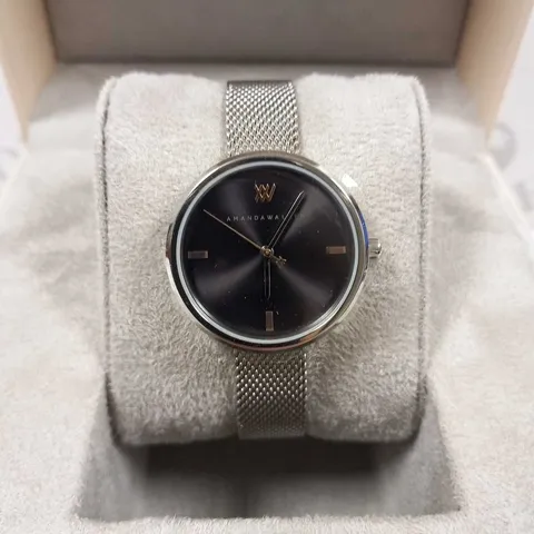 BOXED AMANDA WALKER WRIST WATCH