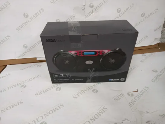 ASDA TECH BLUETOOTH CD BOOMBOX