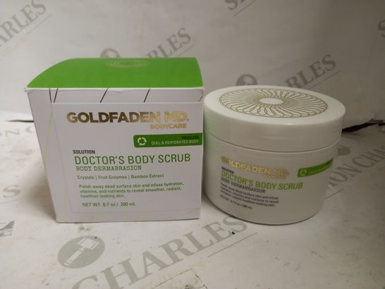 GOLDFADEN MD DOCTOR'S BODY SCRUB BODY DERMABRASION 200ML