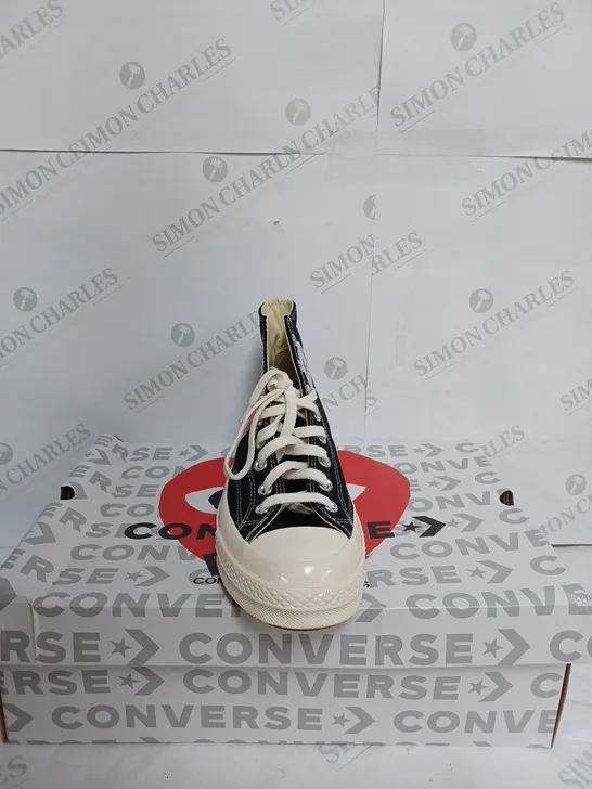 CONVERSE PLAY CHUCK 70 CDG HIGH IN BLACK- UK 10