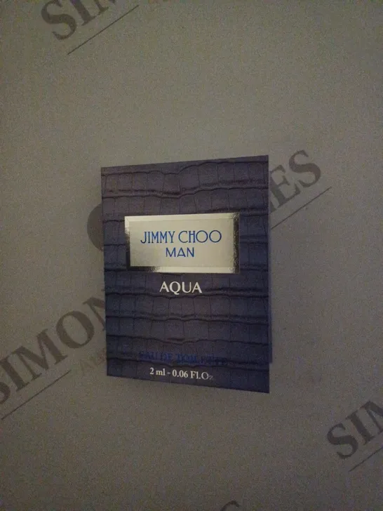 APPROXIMATELY 350 X 2ML JIMMY CHOO AQUA EAU DE TOILETTE SAMPLES  