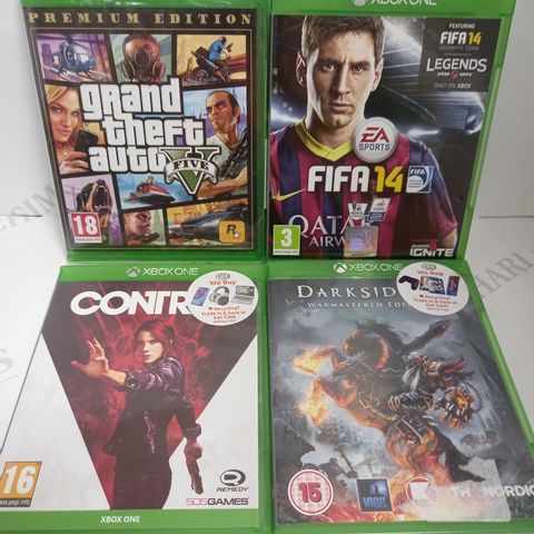 LOT OF 4 XBOX ONE GAMES
