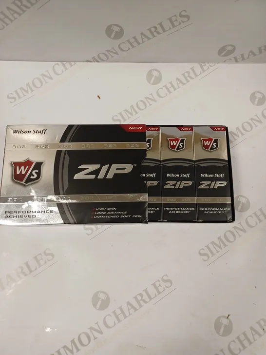 WILSON STAFF ZIP GOLF BALLS