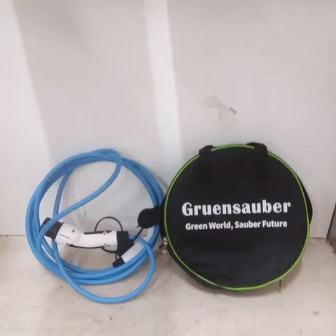 BOXED GRUEN SAUBER ELECTRIC CAR CHARGER LEAD