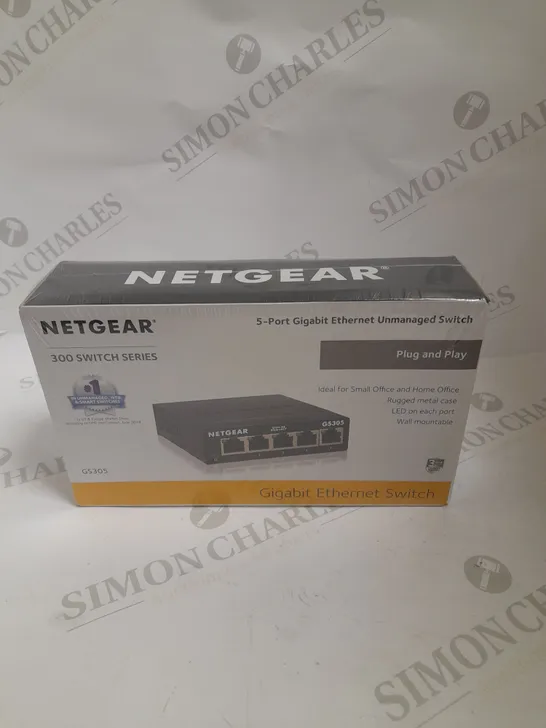 SEALED NETGEAR 300 SERIES GIGABIT ETHERNET SWITCH 