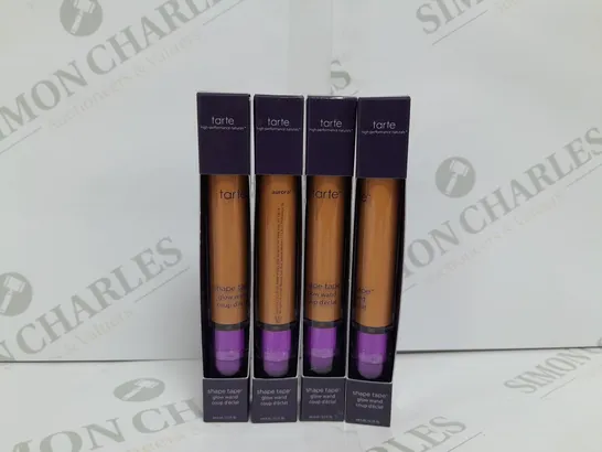 4 X TARTE SHAPE TAPE GLOW WAND IN AUROAL SHADE 