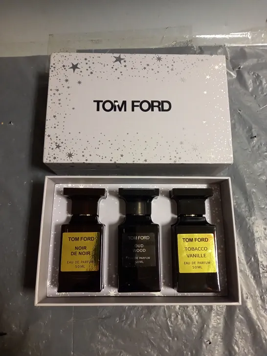 BOXED TOM FORD FRAGRANCE GIFT SET 3X50ML