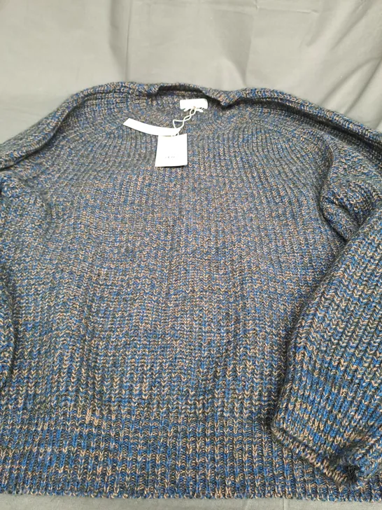 TOAST CREW NECK TWISTED YARN SWEATER - LARGE