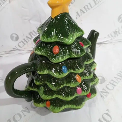 BOXED MR NOST TREE TEAPOT 