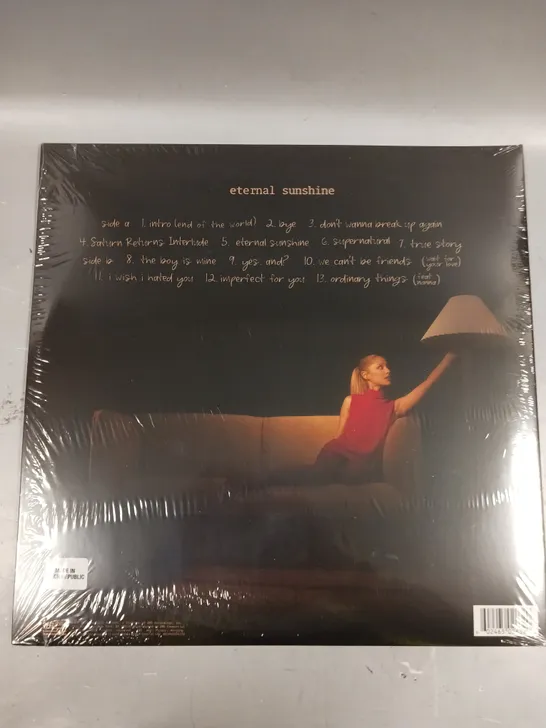 SEALED ARIANA GRANDE ETERNAL SUNSHINE VINYL 