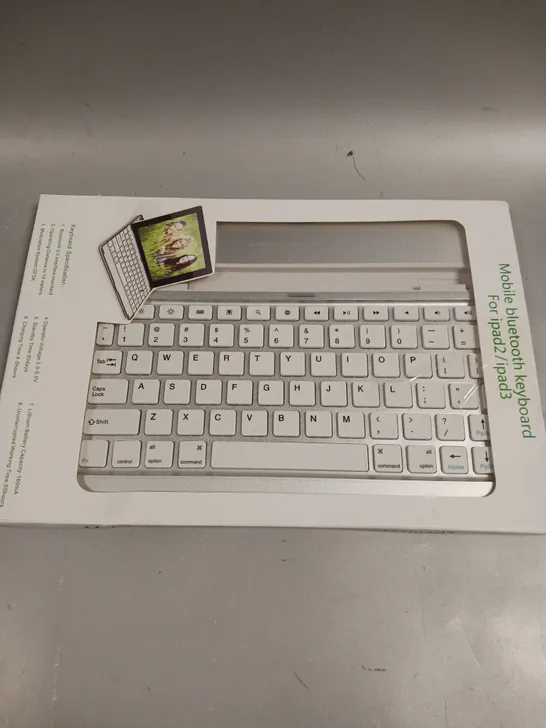 BOXED MOBILE BLUETOOTH KEYBOARD FOR IPAD2/3