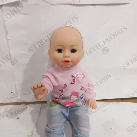 BABY ANNABELL LILLY LEARNS TO WALK 43CM DOLL